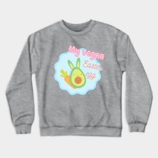 Vegan Easter Egg Crewneck Sweatshirt